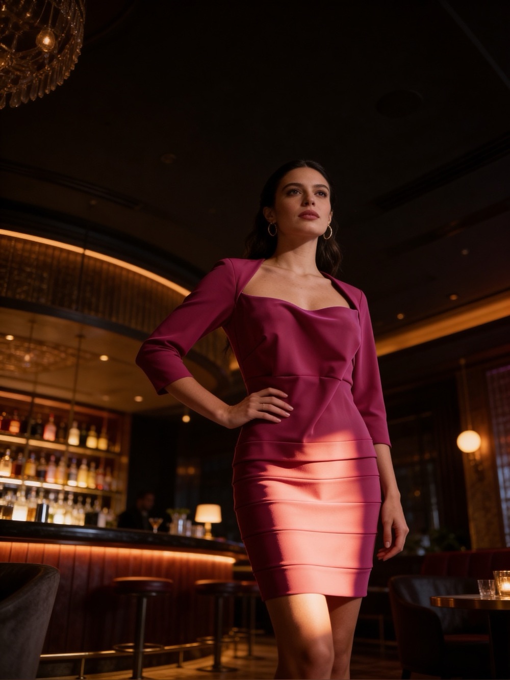 Chiara Boni La Petite Robe Fuchsia Dress size 44